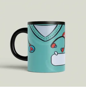 مج سحري بتصميم ملابس طبيب