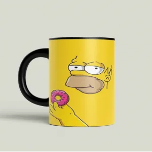 مج سحري بتصميم كرتوني مضحك - هومر ستايل