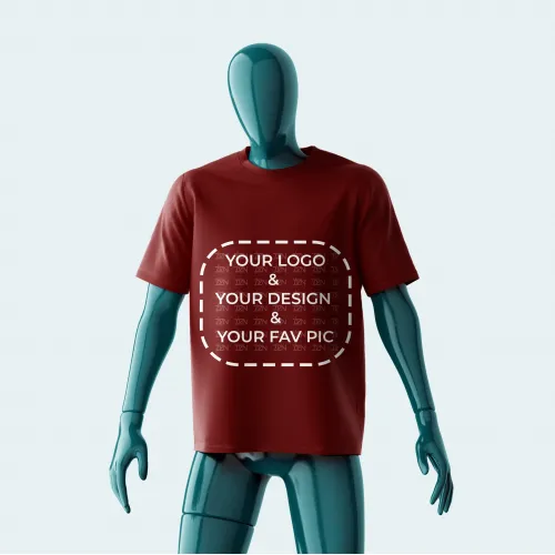 اطبع تصميمك الخاص – تيشيرت مخصص بشعارك أو صورتك أو أي تصميم انتا تختارو بنفسك